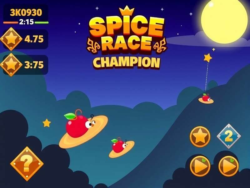 Spice Race Champion Game Screenshot